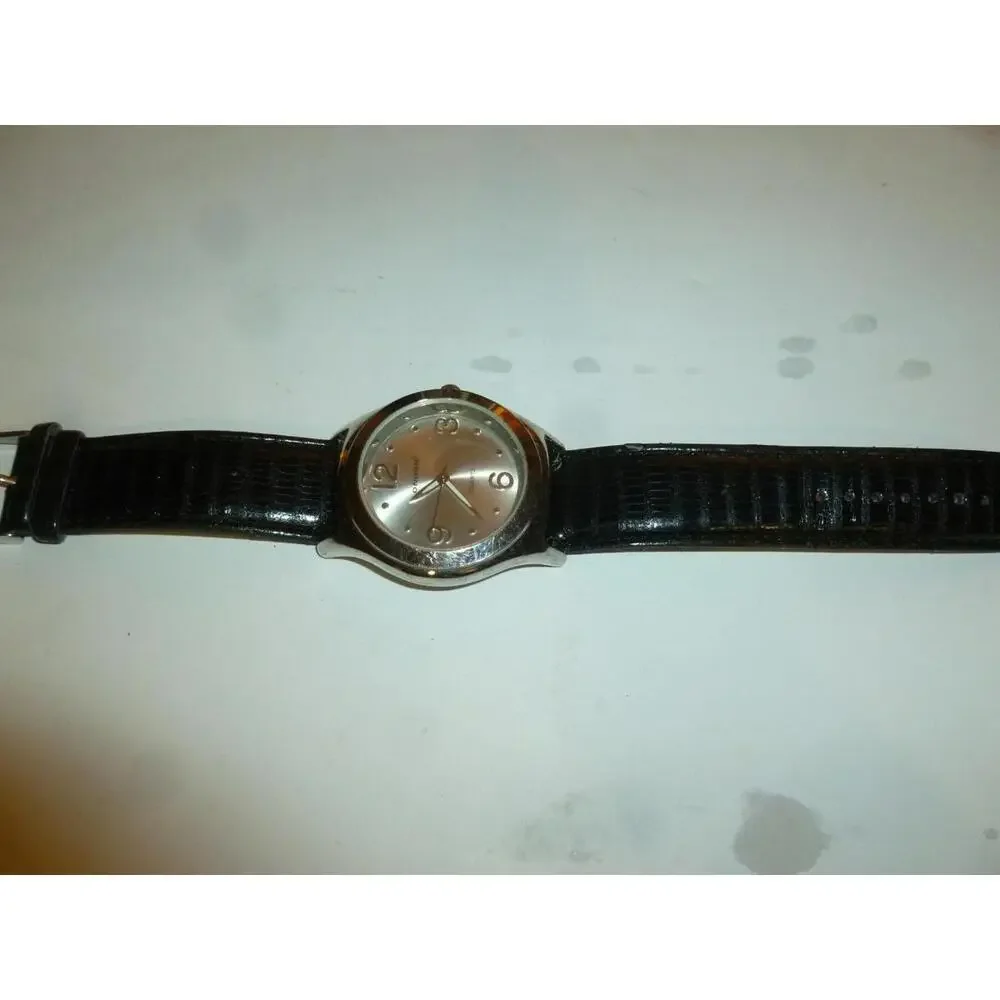 London ‎ Mens Quartz Watch Silver Tone Stainless